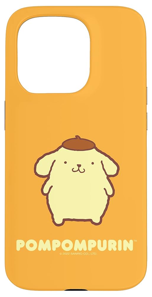 Amazon.com: SANRIO iPhone 15 Pro Pompompurin Character Case